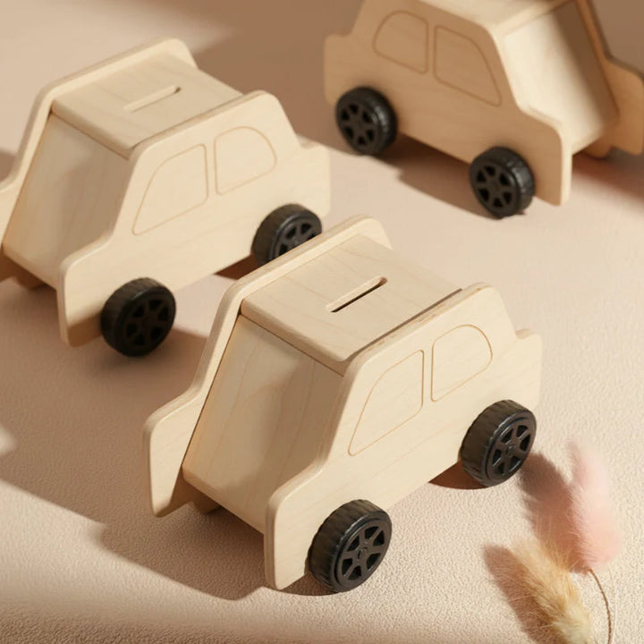Wooden Piggy Bank