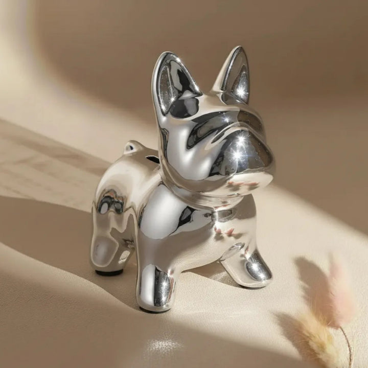Ceramic Bulldog Piggy Bank