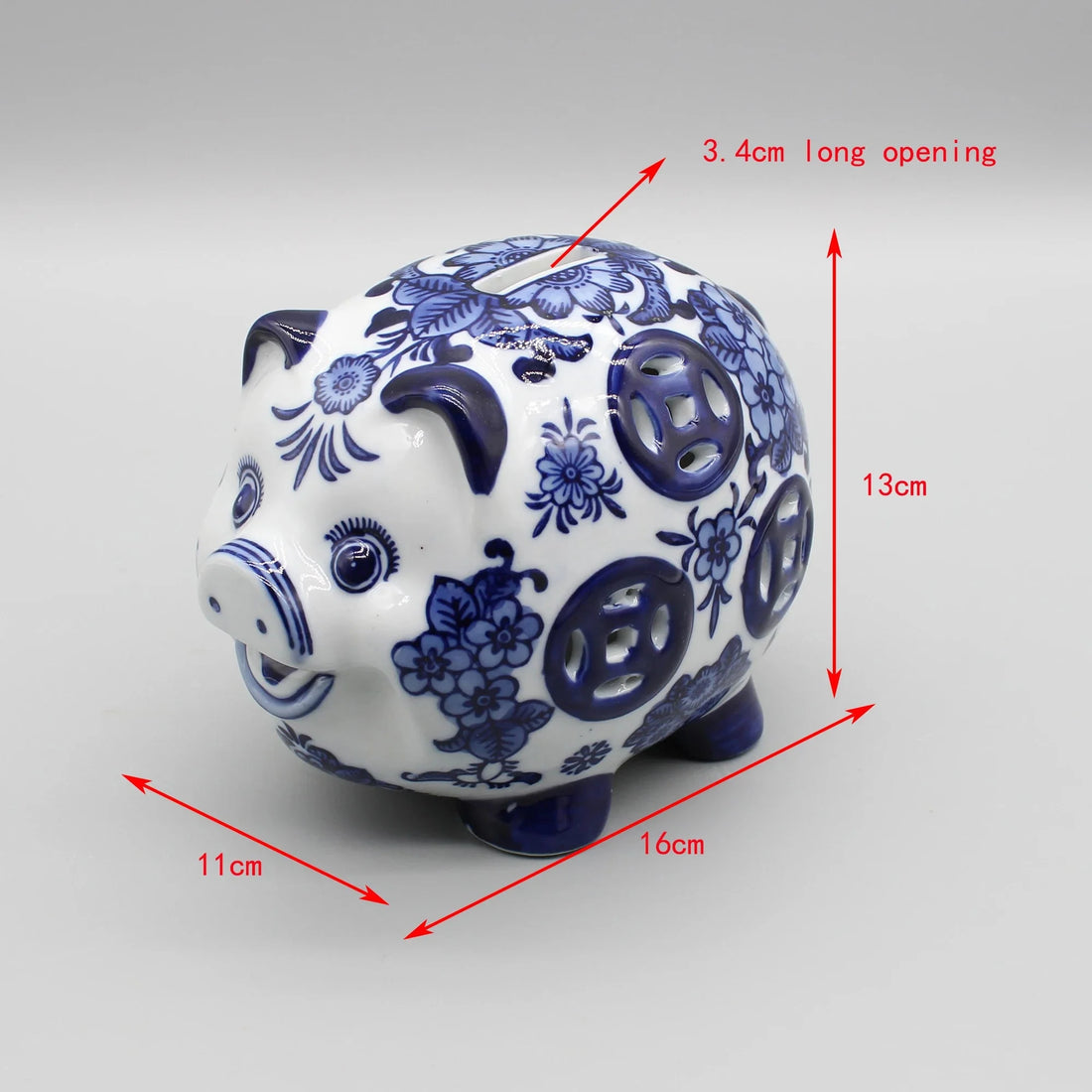 Blue-White Pig | Piggy