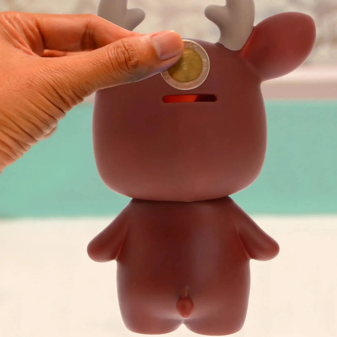 Cute Deer Piggy Bank Piggy Bank Palace