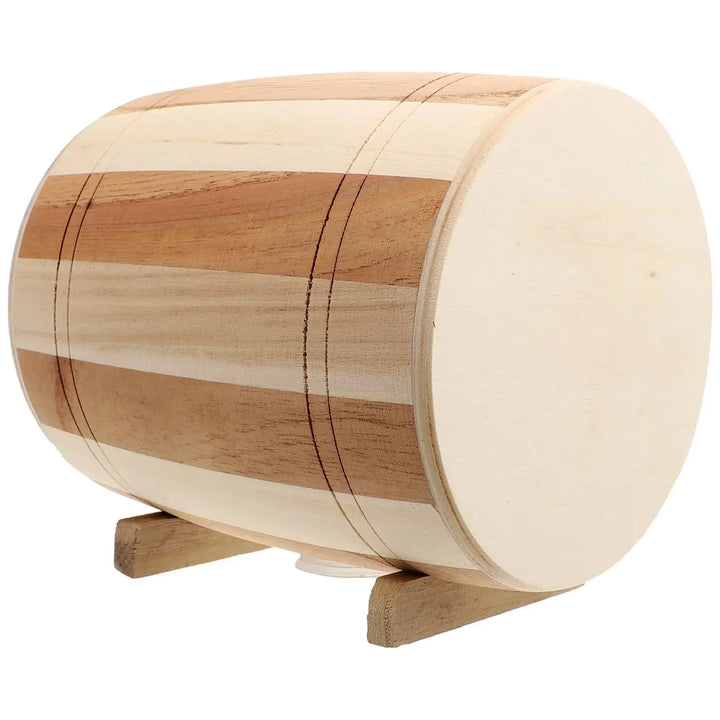 Wooden Barrel Piggy Bank Piggy Bank Palace
