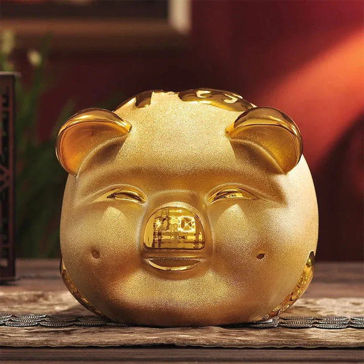 Gold Piggy Bank Gift Piggy Bank Palace