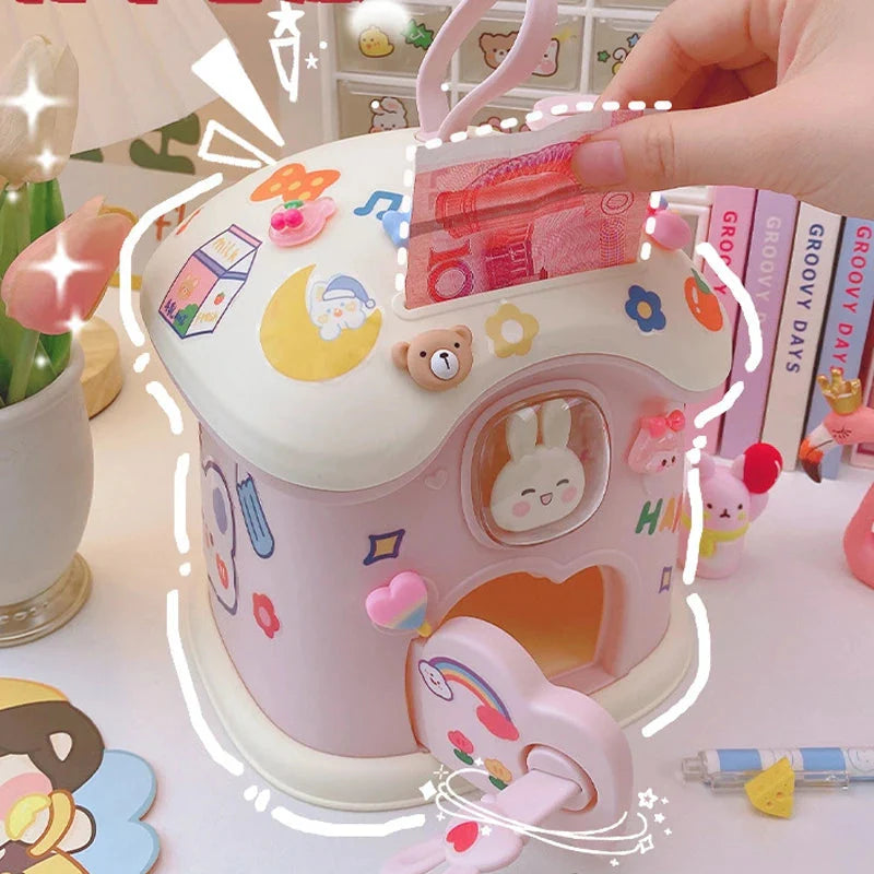DIY Piggy Bank Toy Piggy Bank Palace
