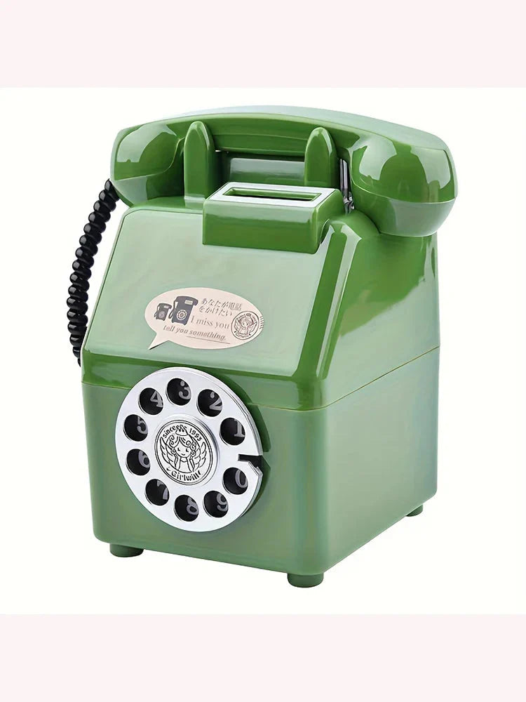Vintage Telephone Piggy Bank Piggy Bank Palace