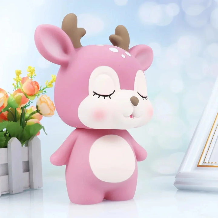 Cute Deer Piggy Bank Piggy Bank Palace