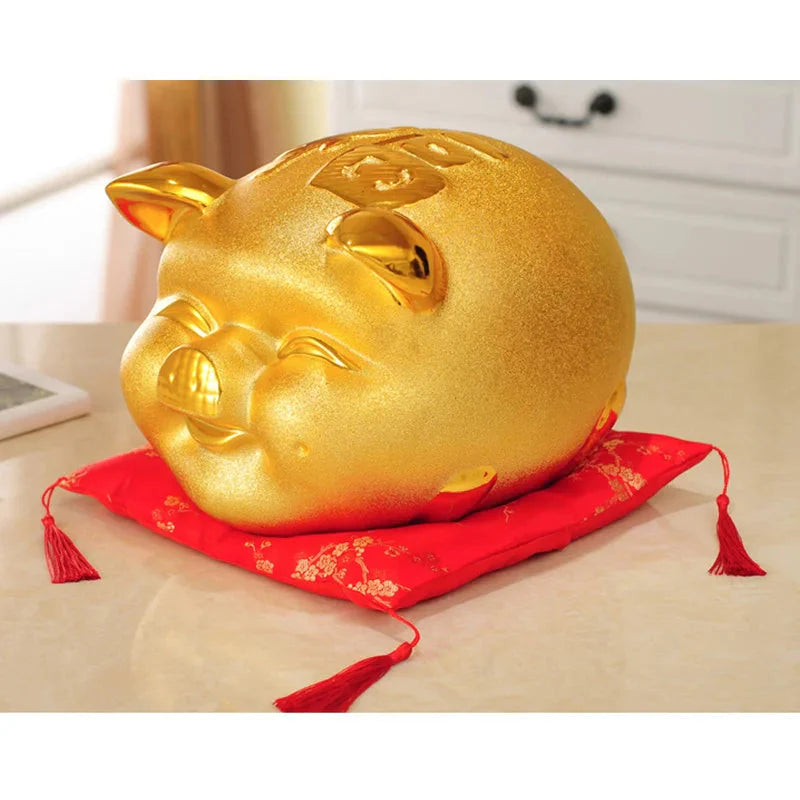 Gold Piggy Bank Gift Piggy Bank Palace